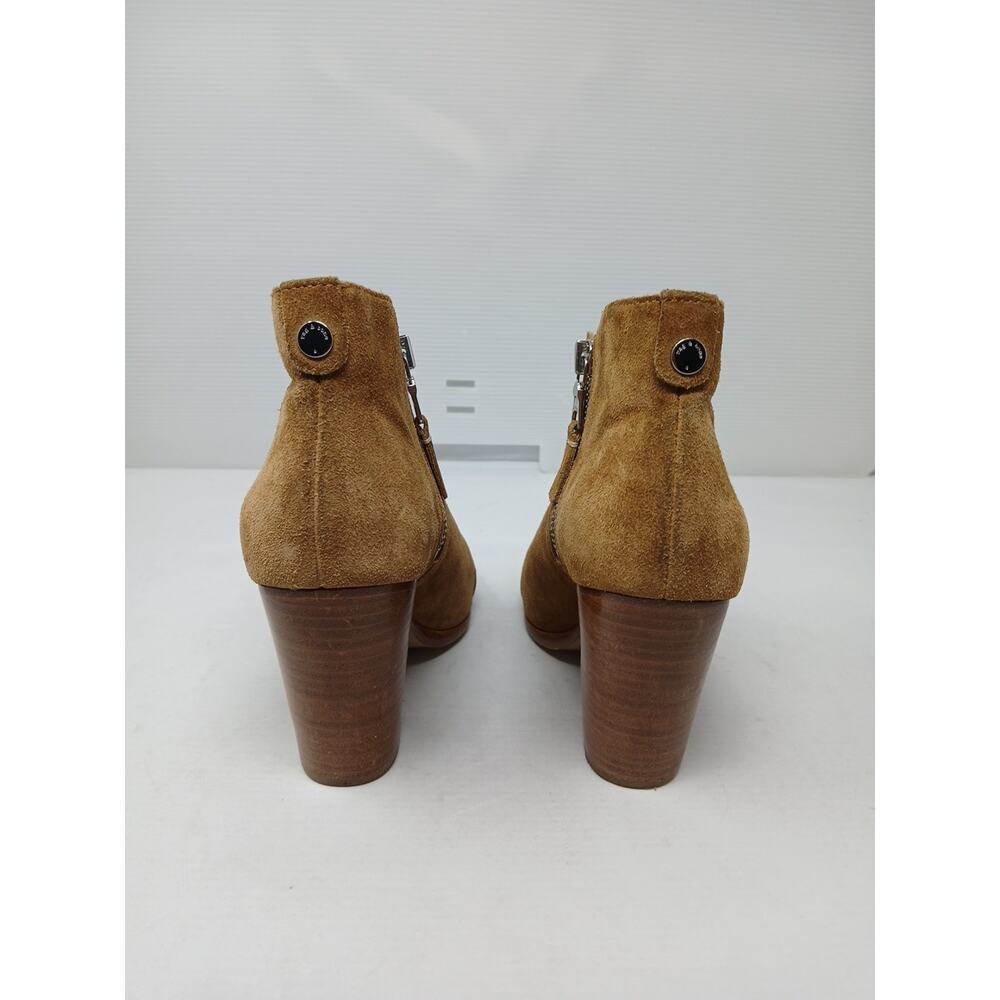 Rag & Bone Margot Suede Boots Shoes Tan Camel US 6 EU 36.5 - Picture 6 of 12